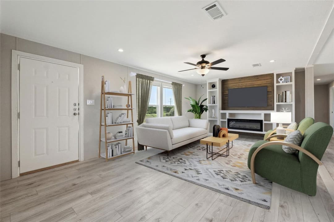 Rm2856b - 3.36 acre lot interior home features