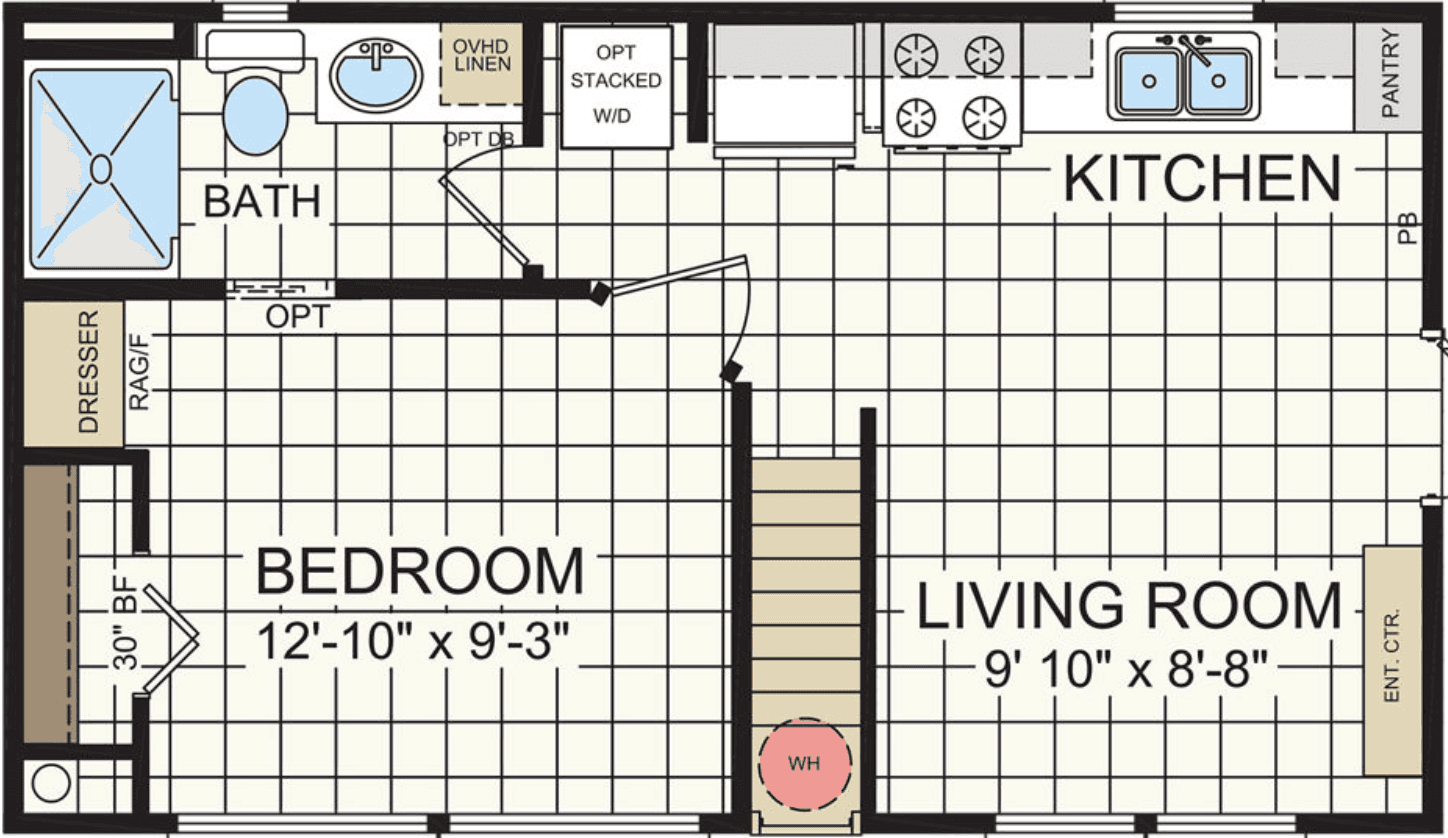 Aps 522a-sl - rv lot (2 available)  home features