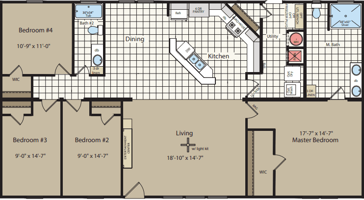 Nm3256e  floor plan home features