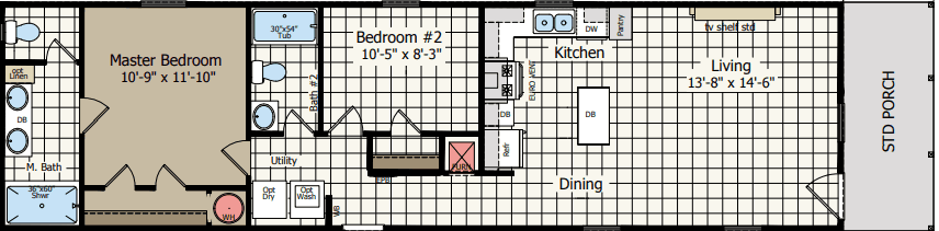 Cs1662a floor plan home features