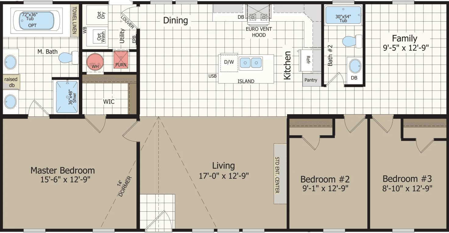 Csd2852j floor plan home features