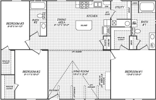 Alamo lite 32483a floor plan home features