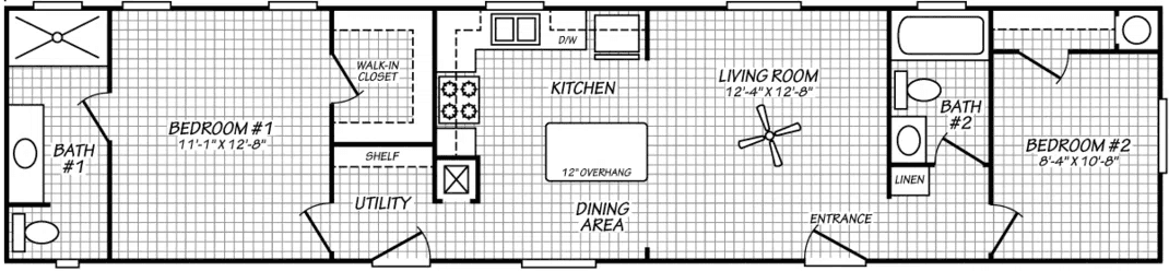 Verde ranch 14602n floor plan home features