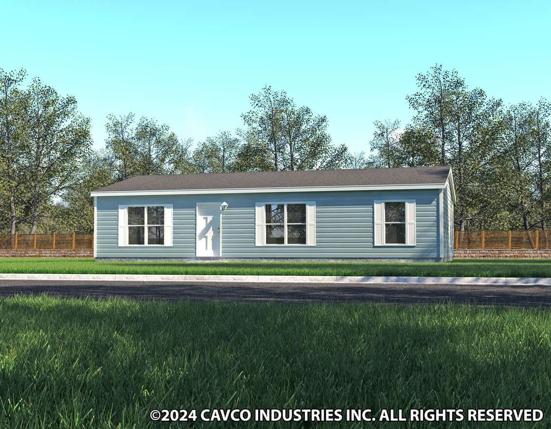 Canyon lake multi-wide 28443t elevation and exterior home features